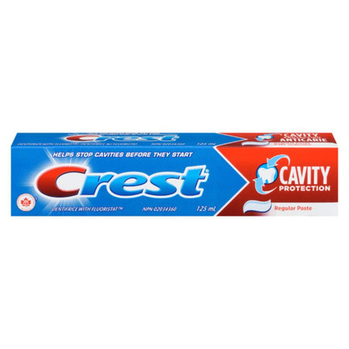 Crest Cavity Protection Regular Toothpaste - 125 mL product packaging