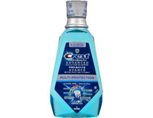 Crest Pro-Health Advanced Extra Deep Clean Mouthwash Fresh Mint - 1 L current product packaging
