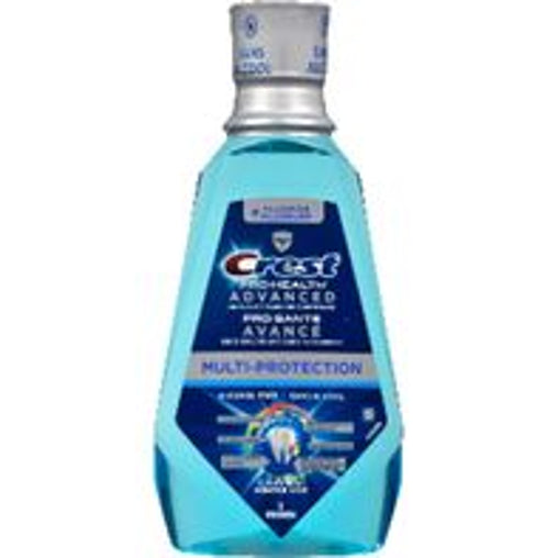 Crest Pro-Health Advanced Extra Deep Clean Mouthwash Fresh Mint - 1 L current product packaging