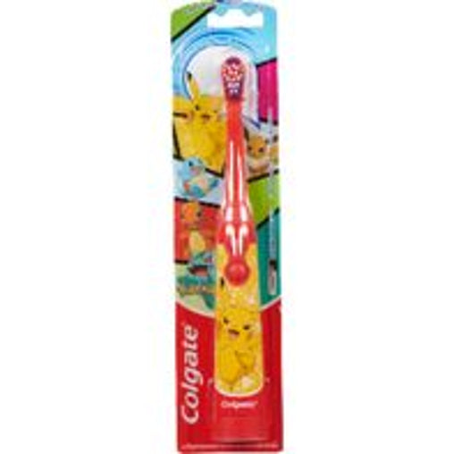 Colgate Kids Pokémon Battery-Powered Extra Soft Toothbrush - 1 Count current product packaging