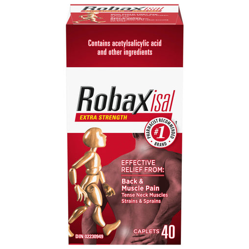Robaxisal Extra Strength Muscle Relaxant, 40 Caplets