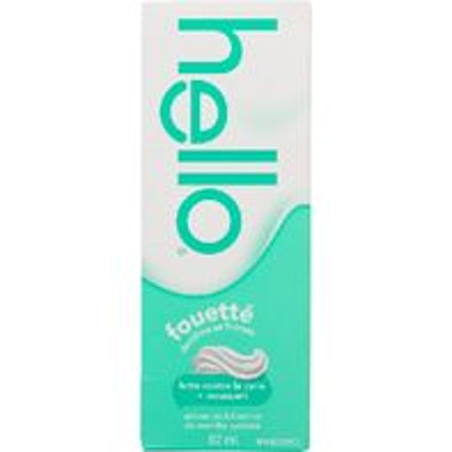 Hello Whipped Fluoride Toothpaste Peppermint Stick - 82 mL current product packaging