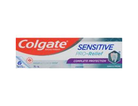 Colgate Sensitive Pro-Relief Complete Protection Toothpaste - 75 mL current product packaging