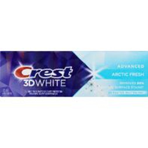 Crest 3D White Advanced Arctic Fresh Toothpaste - 70 mL current product packaging