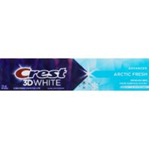 Crest 3D White Advanced Arctic Fresh Toothpaste - 135 mL current product packaging