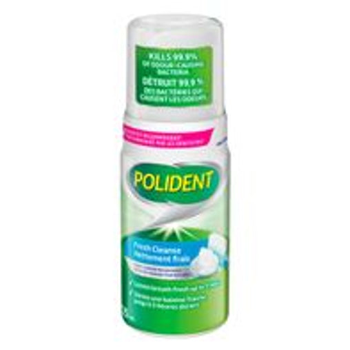 Polident Fresh Cleanse Denture Cleaner Foam - 125 mL current product packaging
