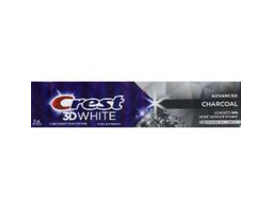 Crest 3D White Advanced Charcoal Toothpaste - 135 mL current product packaging