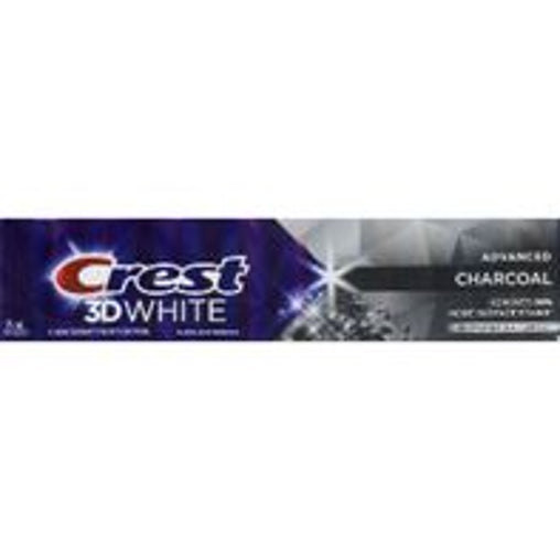 Crest 3D White Advanced Charcoal Toothpaste - 135 mL current product packaging