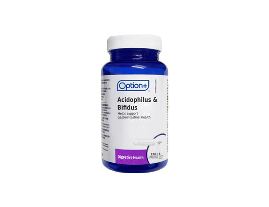 Option+ Acidophilus & Bifidus, 180 Capsules