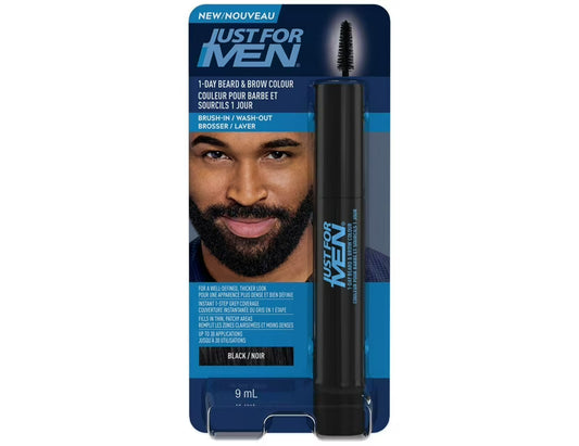 Just For Men 1-Day Beard & Brow Colour Black - 1 Count