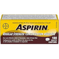 Aspirin Regular Strength 325mg Tablets - 100 Count