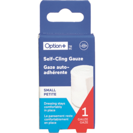 Option+ Self-Cling Gauze, 2 in x 4.5 yd - 1 Roll current product packaging