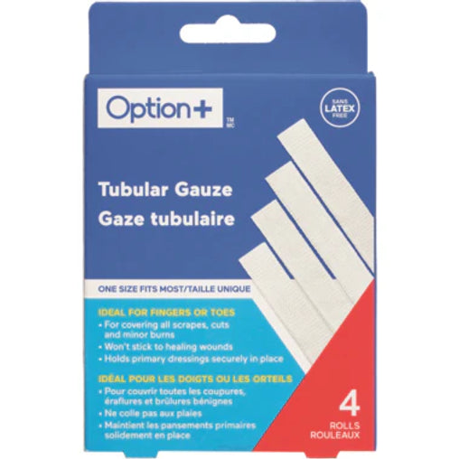 Option+ Tubular Gauze – 4 Rolls