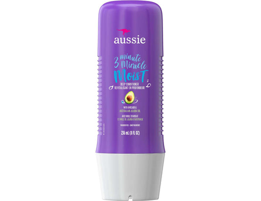 Aussie 3 Minute Miracle Moist Deep Conditioner w/ Avocado & Australian Jojoba Oil, 236 mL