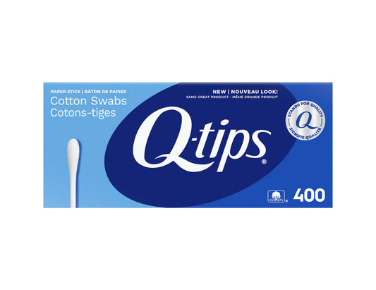 Q-tips Cotton Swabs – 400 Count