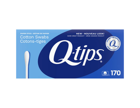 Q-tips Cotton Swabs, 170 Count