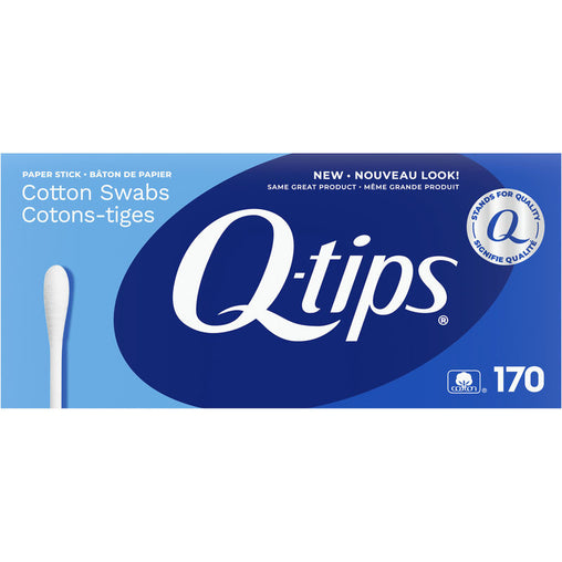 Q-tips Cotton Swabs, 170 Count