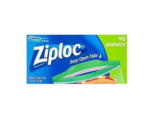 Ziploc Sandwich Bags - 90 Count