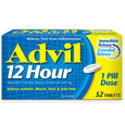 Advil 12 Hour Tablets for Extended Pain Relief 600mg Ibuprofen 52 Count