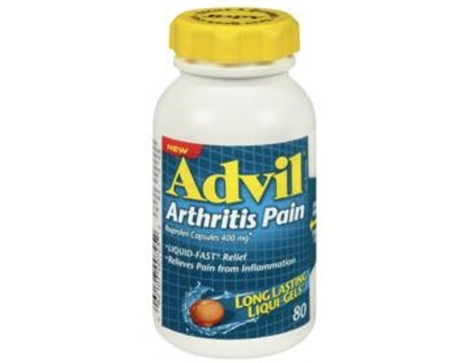 Advil Arthritis Pain 80 Capsules