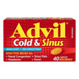 Advil Cold & Sinus Caplets Non-Drowsy 40 Caplets