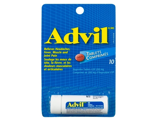 Advil Tablets Pocket Pack 200mg 10 Count