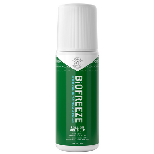 BioFreeze Roll-On Fast Acting Menthol Pain Relief 74 mL