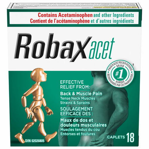 Robaxacet 18 Caplets
