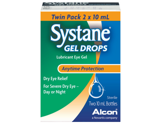Systane Gel Drops Twin Pack 2 x 10 mL